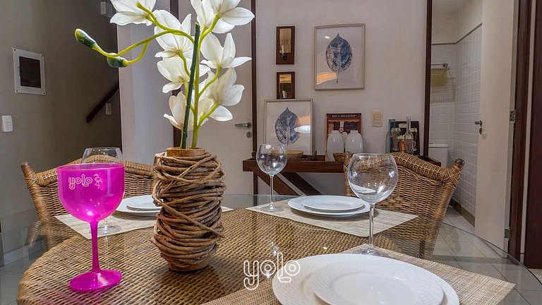 Flat Duplex 3 quartos no Nannai Residence #105