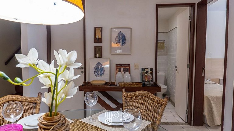 Flat Duplex 3 quartos no Nannai Residence #105
