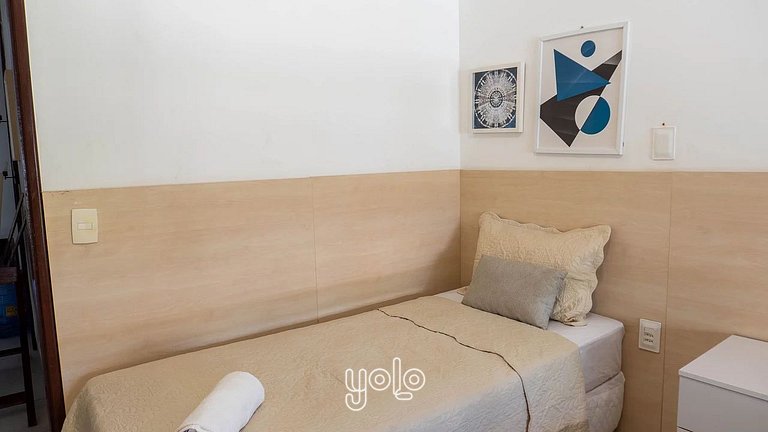Flat Duplex 3 quartos no Nannai Residence #105