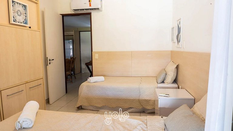 Flat Duplex 3 quartos no Nannai Residence #105