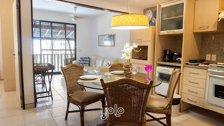 Flat Duplex 3 quartos no Nannai Residence #105