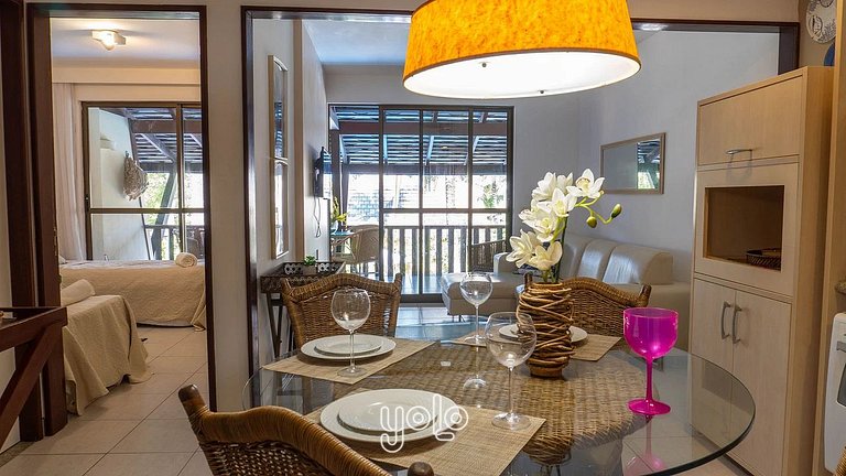 Flat Duplex 3 quartos no Nannai Residence #105