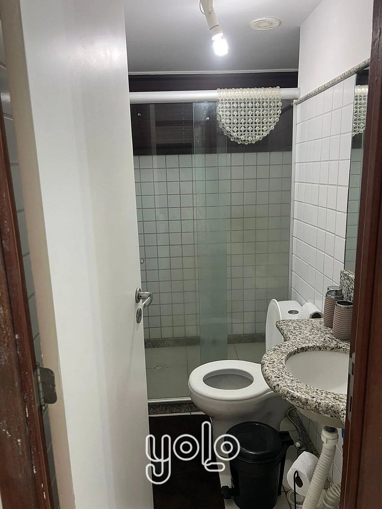 Apartamento no Nannai com Vista para a Piscina
