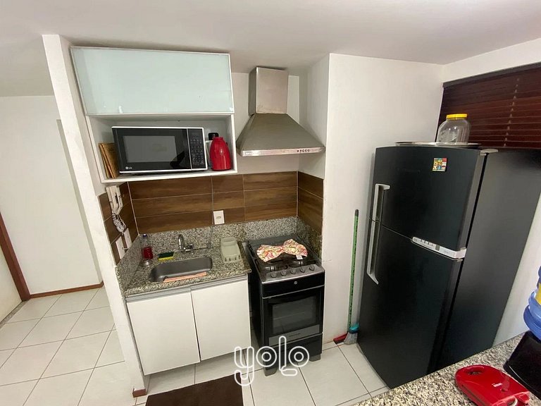 Apartamento no Nannai com Vista para a Piscina