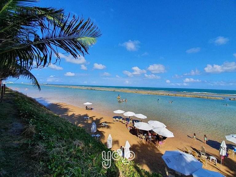 Apartamento no Nannai com Vista para a Piscina