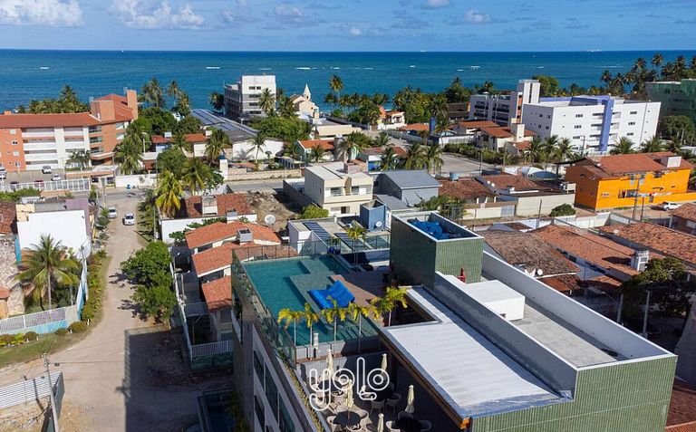 Makani Tamandaré - Flat 2 quartos a 100m da praia