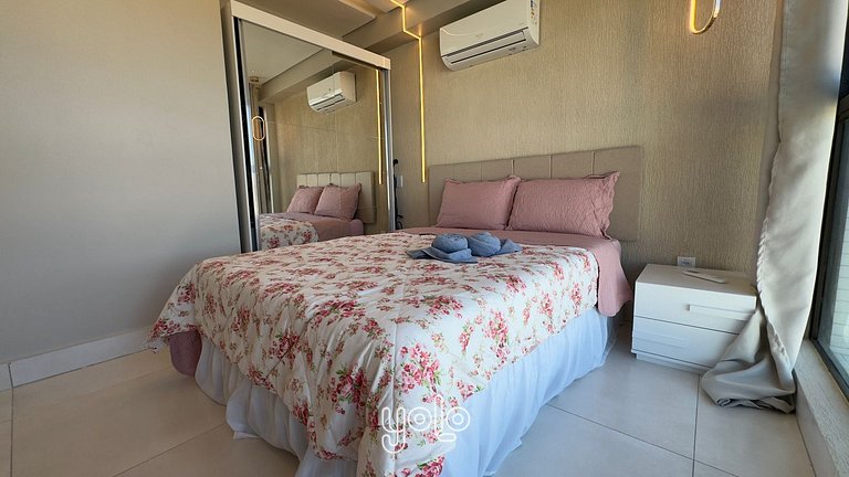 Makani Tamandaré - Flat 2 quartos a 100m da praia