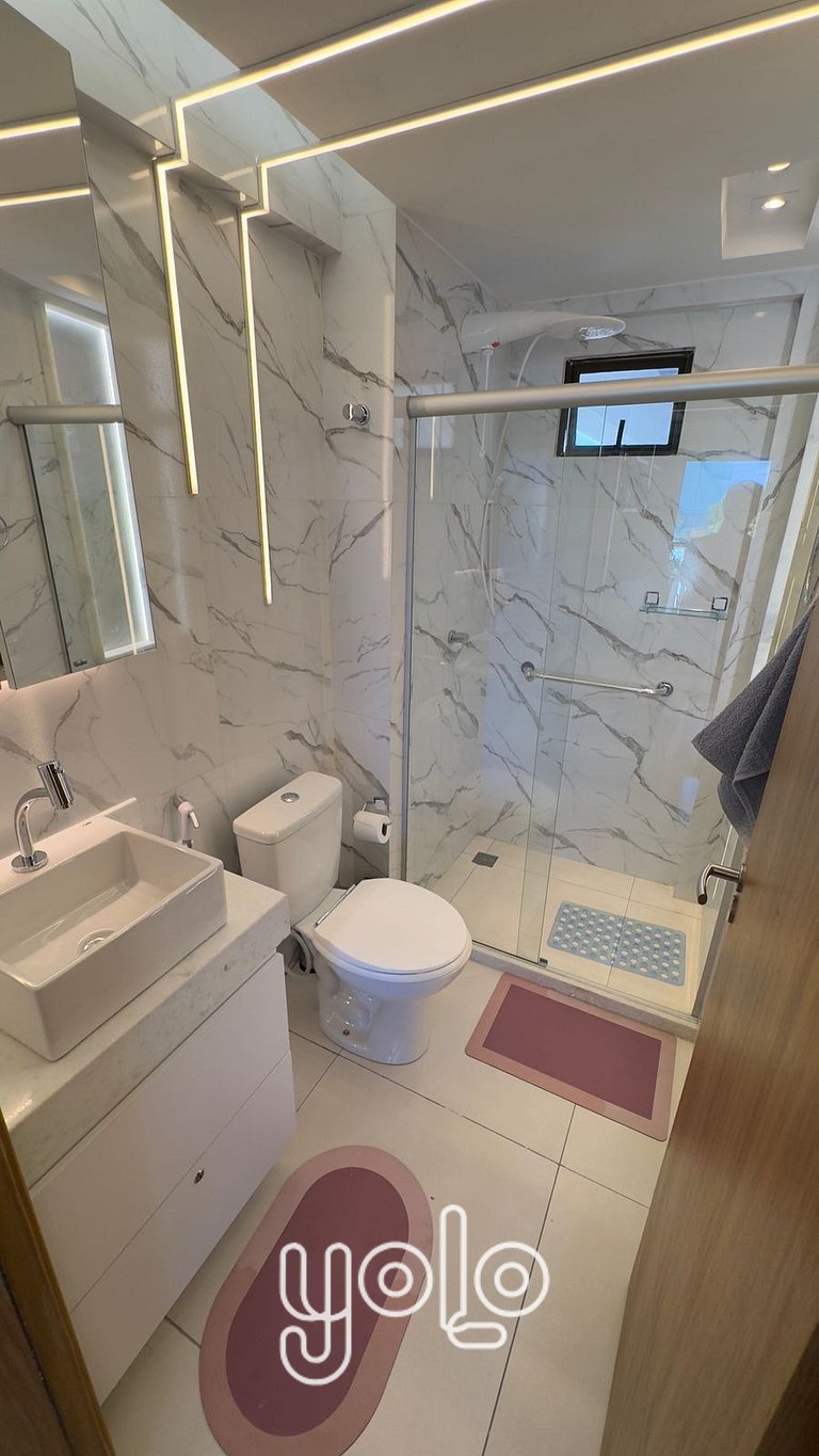 Makani Beach Campas Tamanadré - Apto 2 Qtos 100m praia