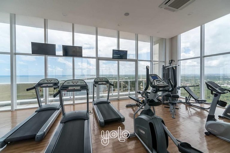 Flat com Vista Incrível em Barra de Jangada #403