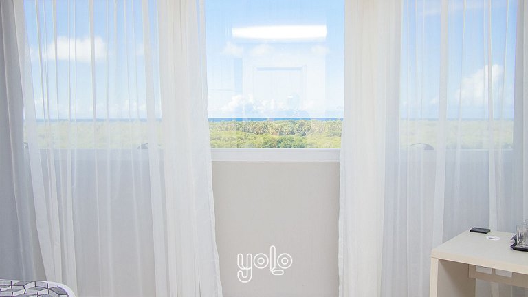 Flat com Vista Incrível em Barra de Jangada #404
