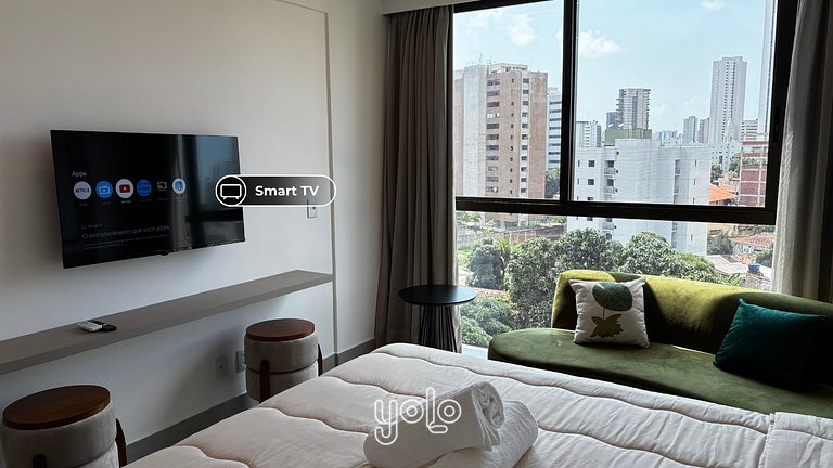 Casa Forte Prince - Studio a 400m do Shopping