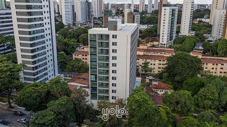 Casa Forte Prince - Flat a 500m do Shopping Plaza by Yolo