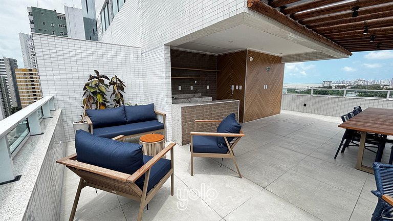 Domus Augusto Lins Boa Viagem - Studio #1604