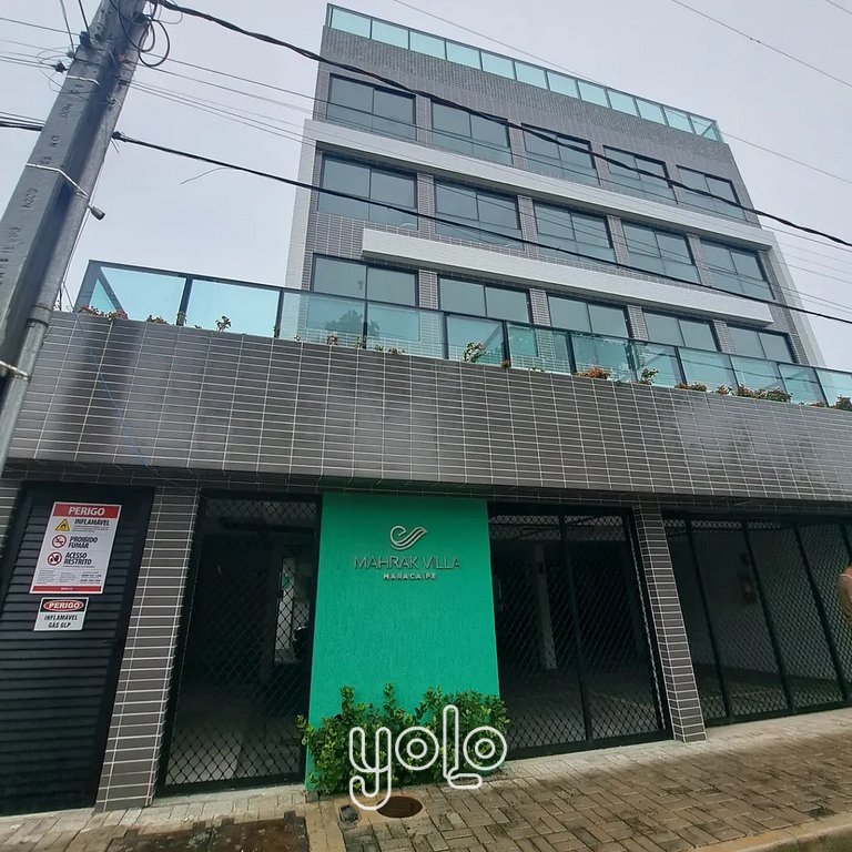 Maracaípe | 150m da Praia + Rooftop #302