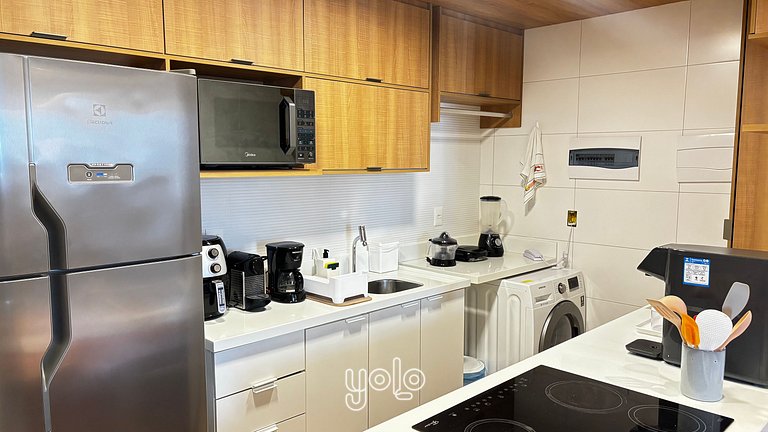 Beach Class Hotels & Residence Flat 1 quarto #1409
