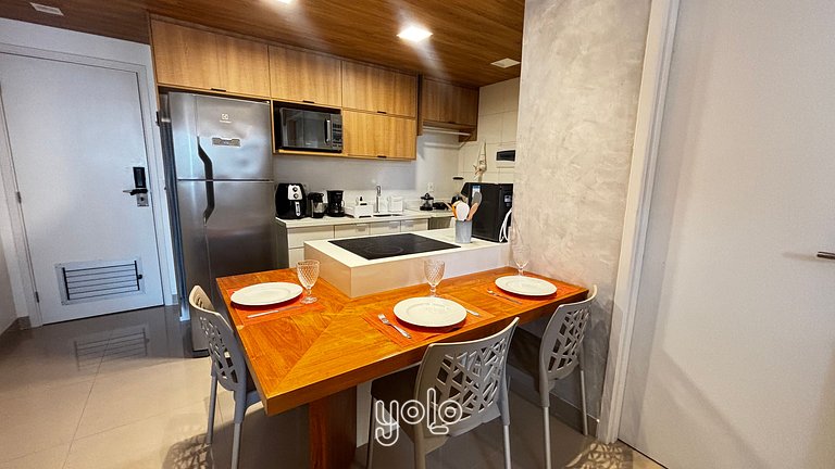 Beach Class Hotels & Residence Flat 1 quarto #1409
