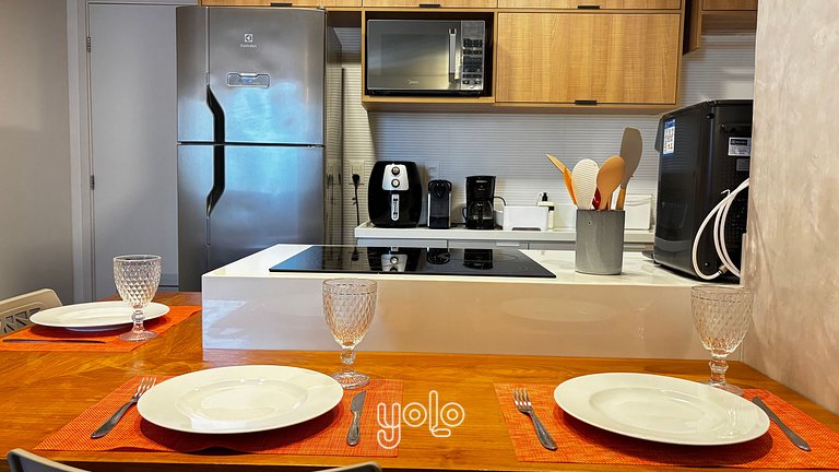 Beach Class Hotels & Residence Flat 1 quarto #1409