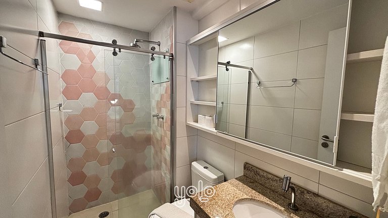Beach Class Hotels & Residence Flat 1 quarto #1409
