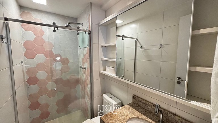 Beach Class Hotels & Residence Flat 1 quarto #1409