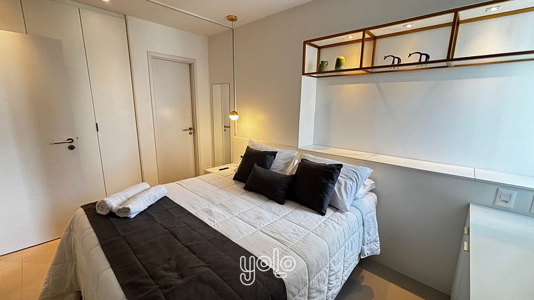 Beach Class Hotels & Residence Flat 1 quarto #1409