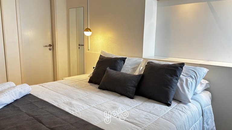 Beach Class Hotels & Residence Flat 1 quarto #1409