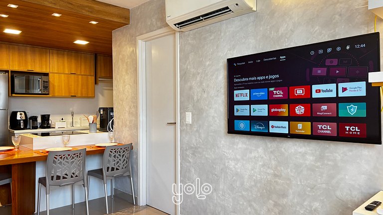 Beach Class Hotels & Residence Flat 1 quarto #1409