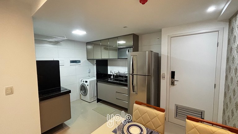 Beach Class Hotels & Residence Flat 1 quarto #1705