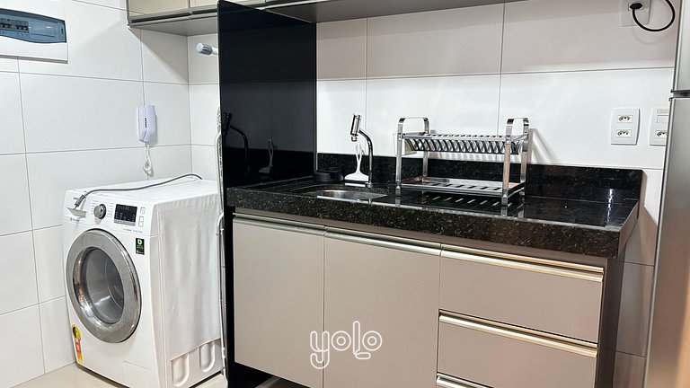 Beach Class Hotels & Residence Flat 1 quarto #1705