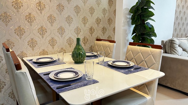 Beach Class Hotels & Residence Flat 1 quarto #1705