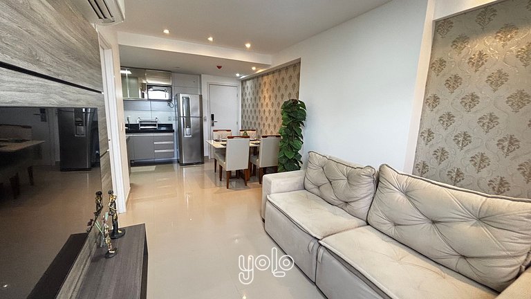 Beach Class Hotels & Residence Flat 1 quarto #1705