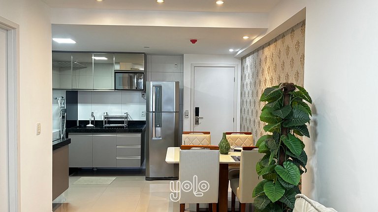 Beach Class Hotels & Residence Flat 1 quarto #1705