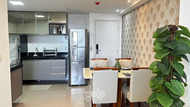 Beach Class Hotels & Residence Flat 1 quarto #1705