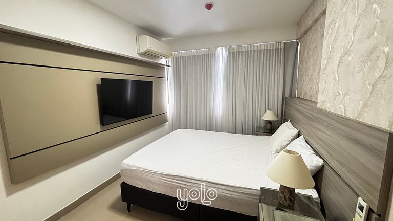 Beach Class Hotels & Residence Flat 1 quarto #1705