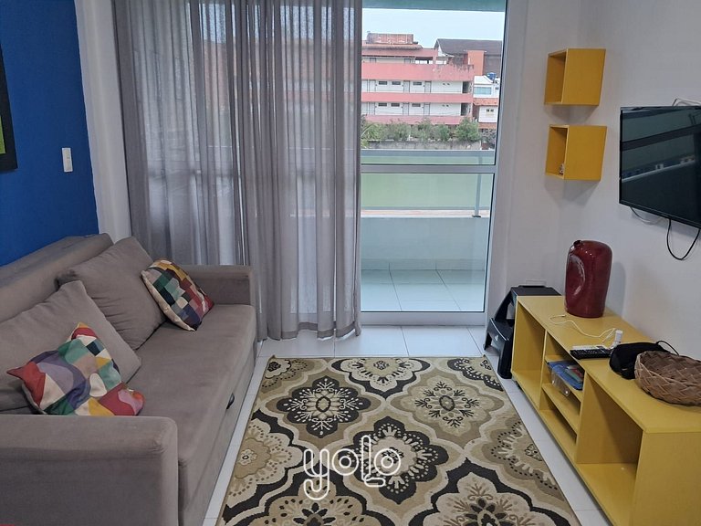 Villas do Atlântico - Flat 2 quartos 100m da Praia