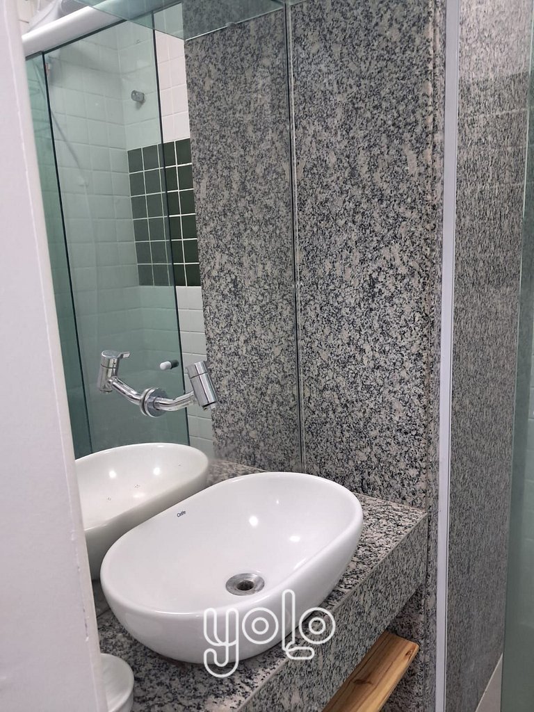 Villas do Atlântico - Flat 2 quartos 100m da Praia