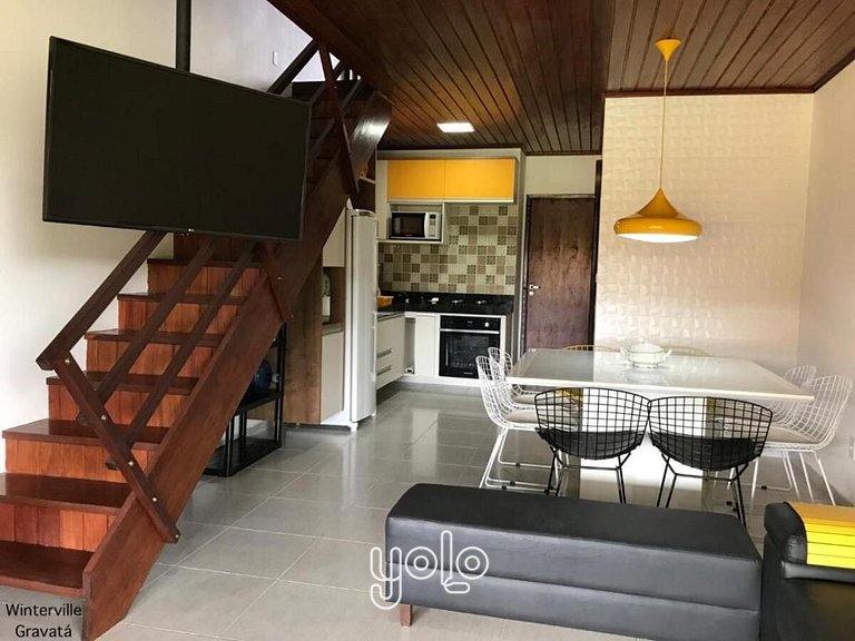 Winterville Residence Gravatá - Flat 2 Quartos