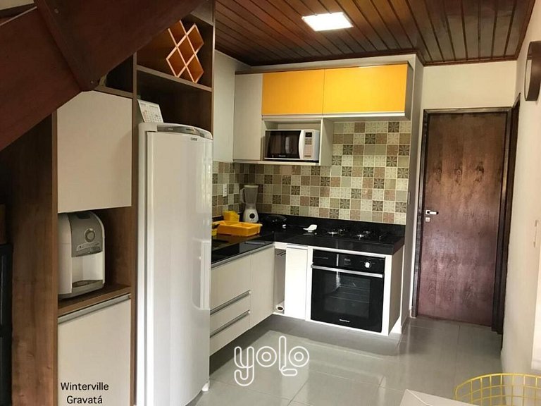 Winterville Residence Gravatá - Flat 2 Quartos
