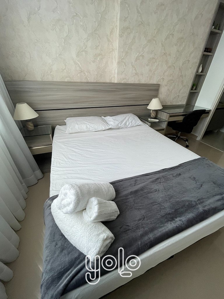 Beach Class Hotels & Residence Flat 1 quarto #1705