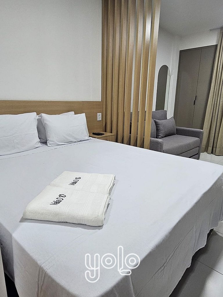 Lindo Studio Térreo no Malia Beach Experience