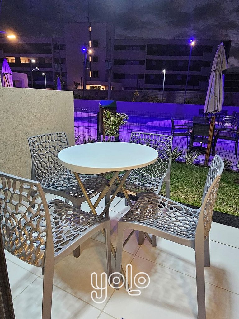 Lindo Studio Térreo no Malia Beach Experience