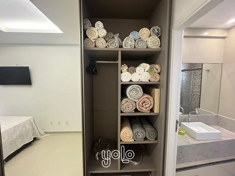 Vita Clube - Amplo Apto 3 quartos #1006