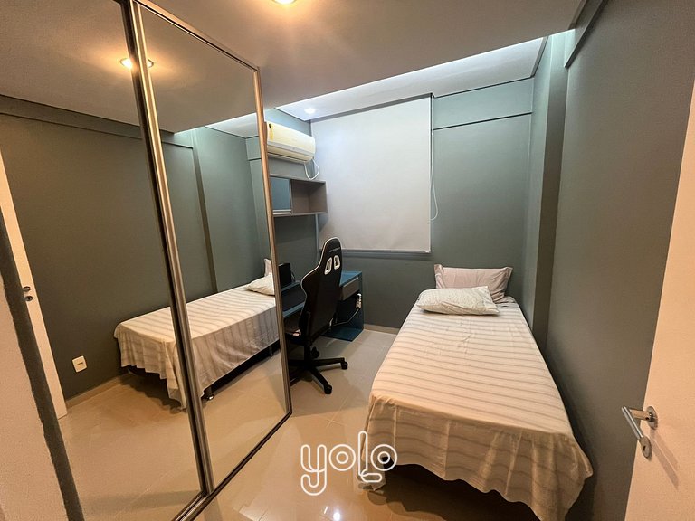 Vita Clube - Amplo Apto 3 quartos #1006