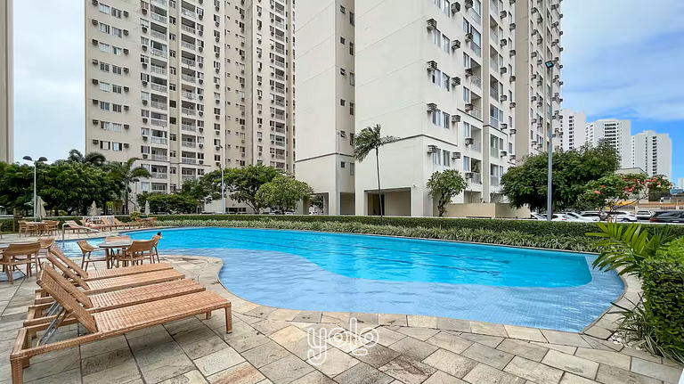 Vita Residencial Clube - Flat 3 Quartos por Yolo