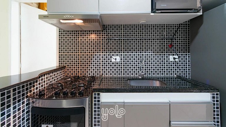 Edf Carcará - Flat 3 quartos a 100m da praia