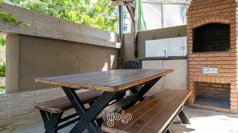 Edf Carcará - Flat 3 quartos a 100m da praia