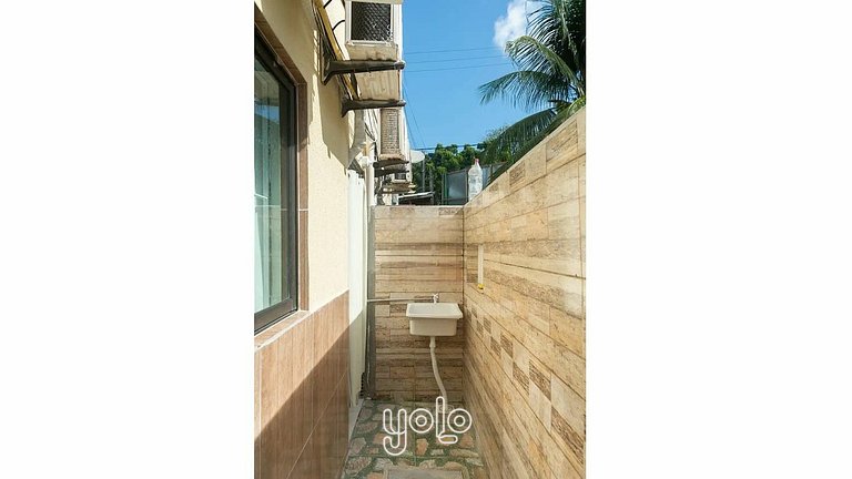 Edf Carcará - Flat 3 quartos a 100m da praia