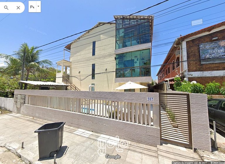 Edf Carcará - Flat 3 quartos a 100m da praia