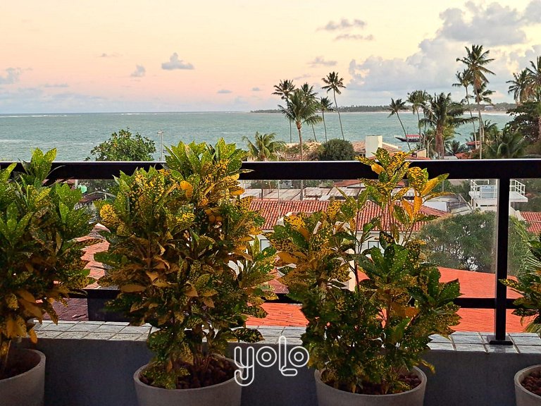 Flat 01 quarto no centro de Porto de Galinhas