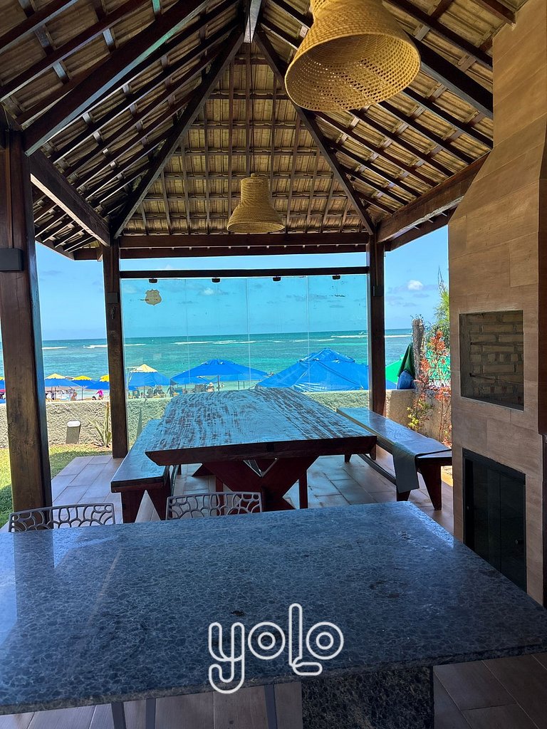 Casa Beira-Mar no Centro de Porto de Galinhas