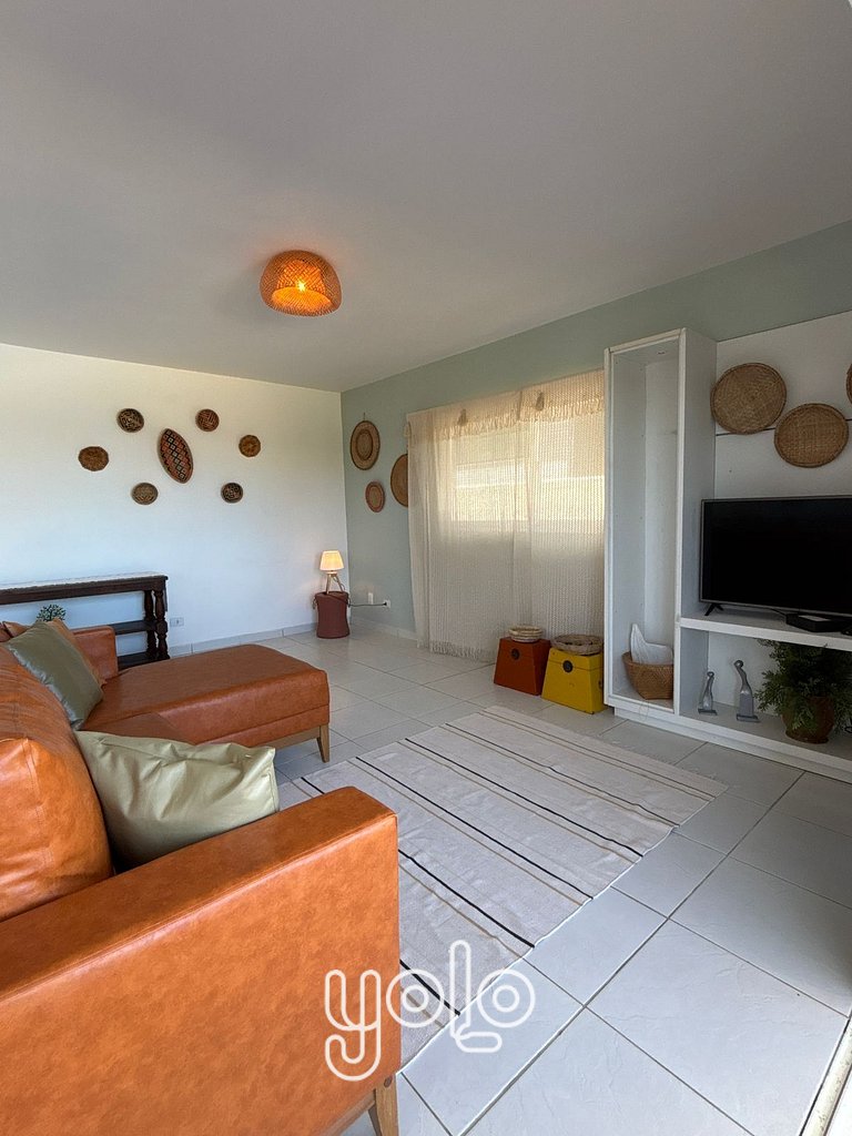 Casa Beira-Mar no Centro de Porto de Galinhas